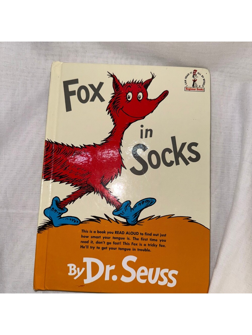 Fox in Socks by Dr. Seuss Beginner Books Hardcover Children’s Book